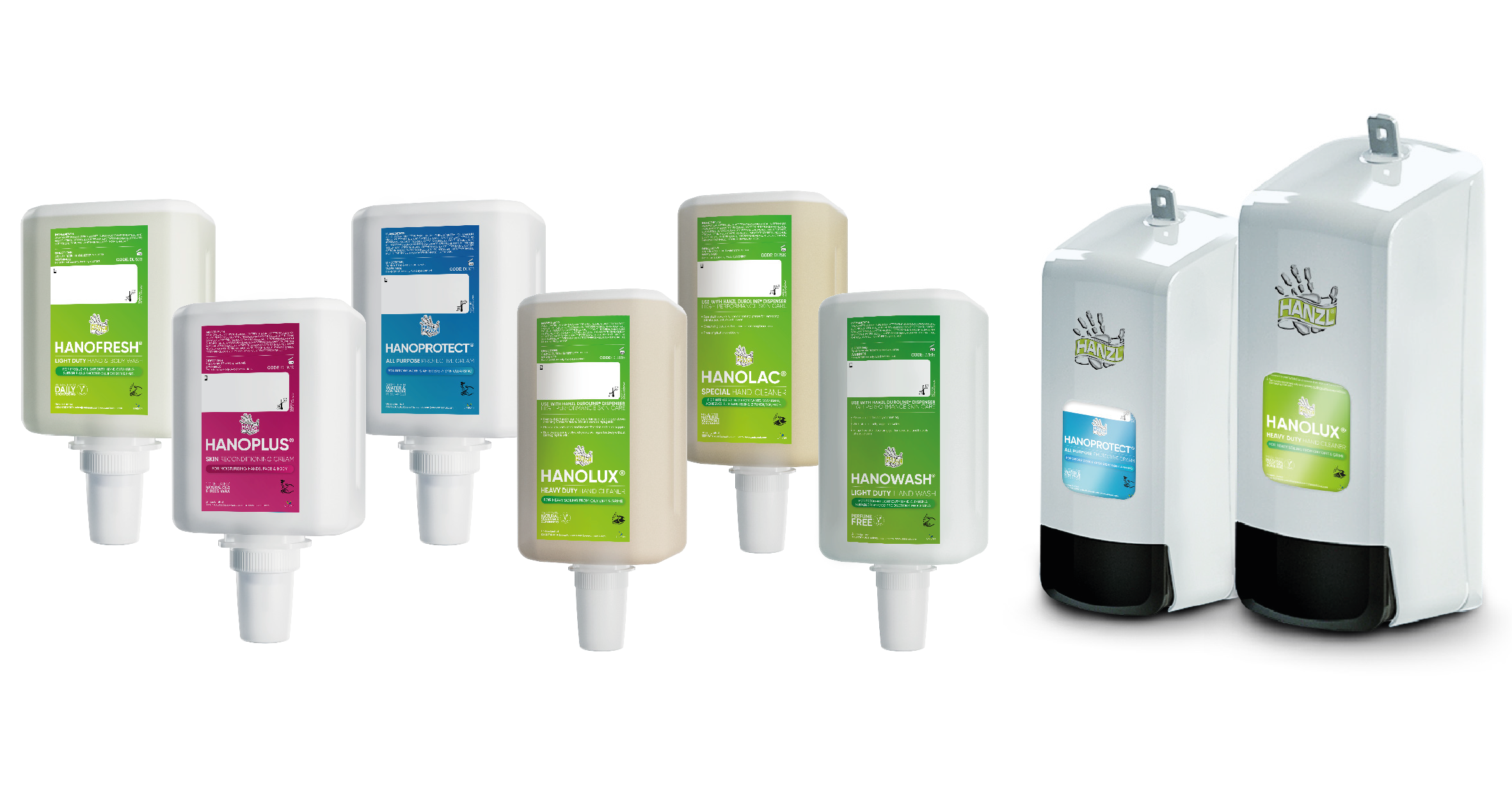 duroline skin protection cream and hand hygiene product range