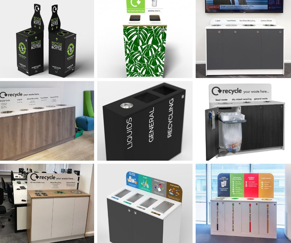 Recycling bin gallery