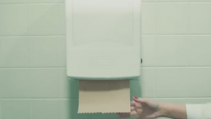 touchless hand towel dispenser