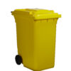 240L Wheelie Bin Yellow WB8301