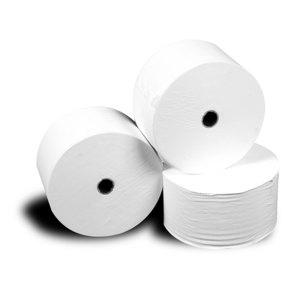 2-ply toilet paper rolls soft and white