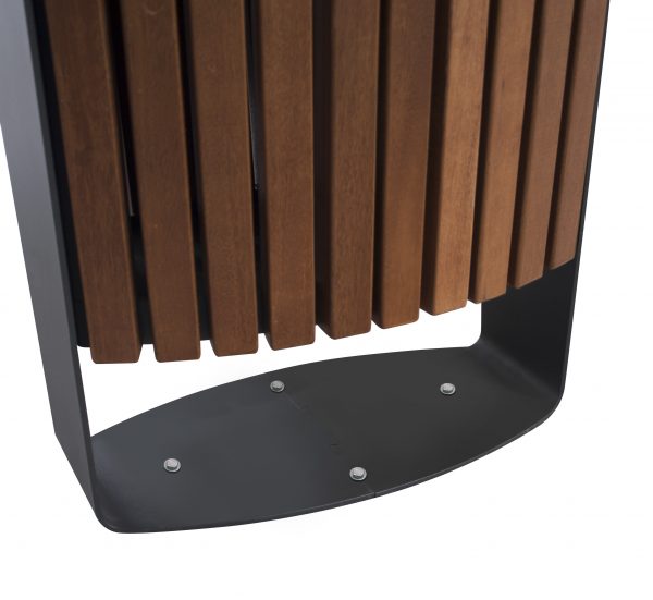 Wooden Outdoor Bin fixings