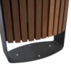 Wooden Outdoor Bin fixings