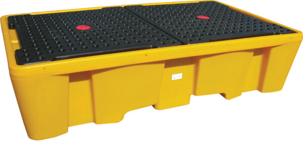 PB7612 spill pallet for 2 ibcs