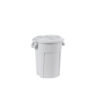 white general waste bins or recycling bins