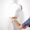 touch free auto cut hand towel dispenser